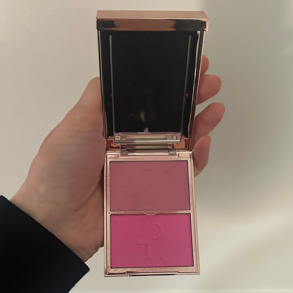 Patrick Ta Double Take Crème and Powder Blush in “She’s Giving” - Picture 2 of 5
